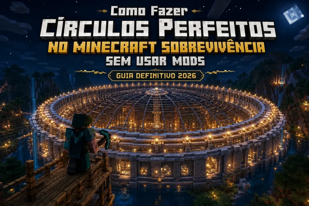 gerador de circulos no minecraft