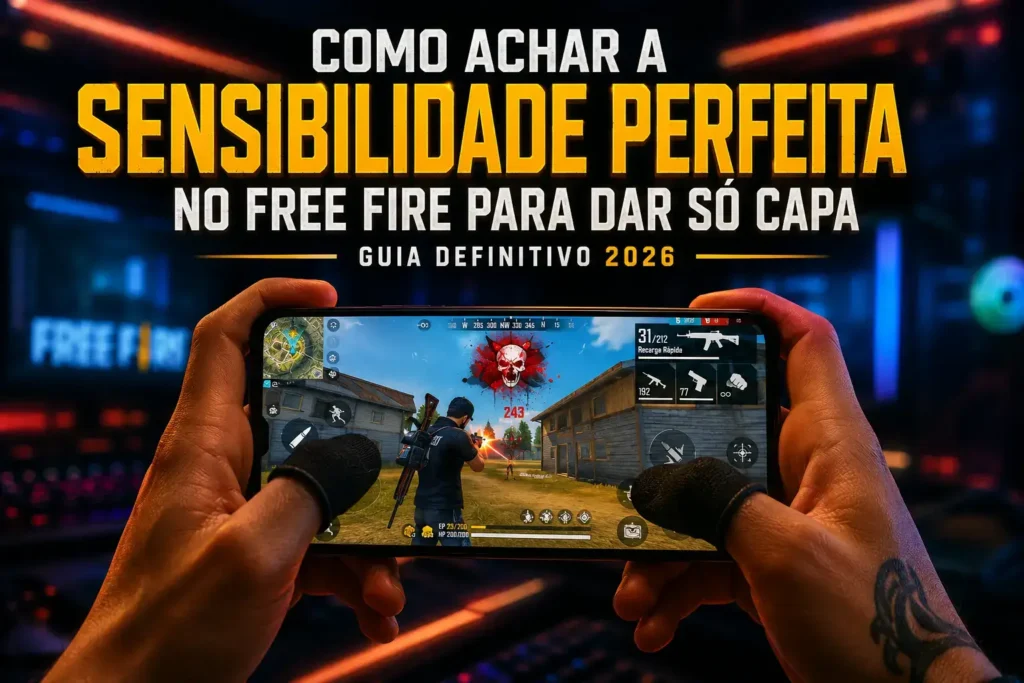 sensibilidade perfeita no free fire para dar so capa