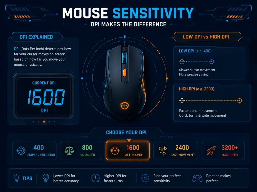mira perfeita e precisao de edpi nos jogos fps